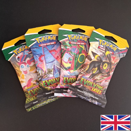 Evolving Skies Sleeved Booster Pack - Artwork Set